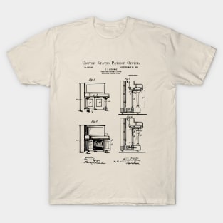 US Patent - Upright Piano T-Shirt